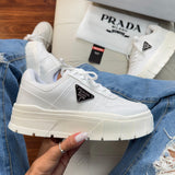 Tênis Prada Milano Plataforma - Premium