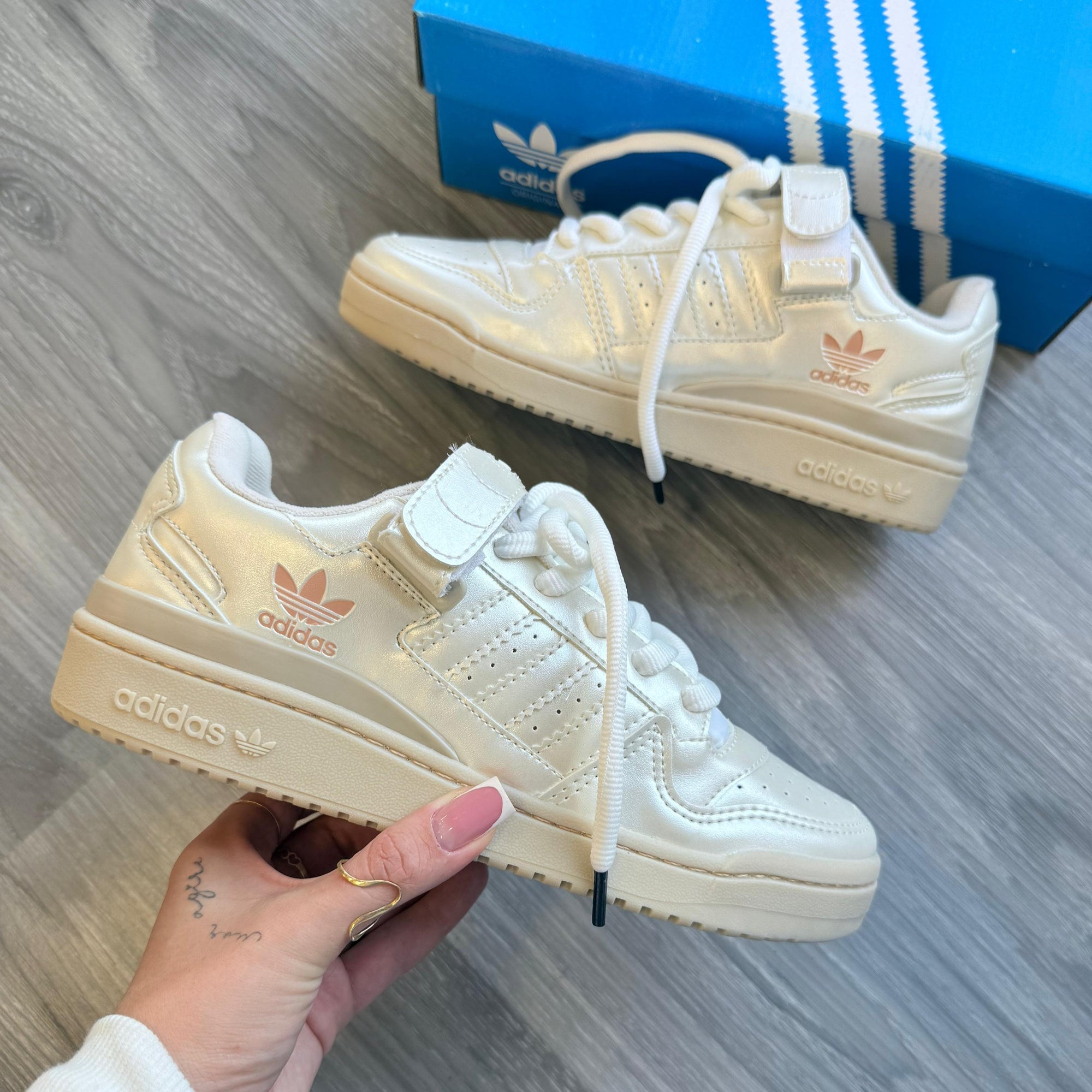 Tênis Fórum Low Pérola - (Edição Limitada)